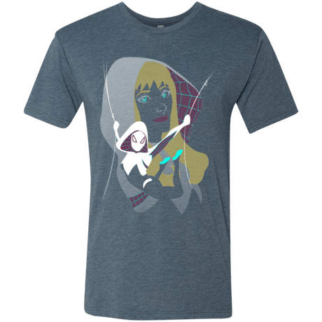 T-Shirts Indigo / Small The Spider Men's Triblend T-Shirt