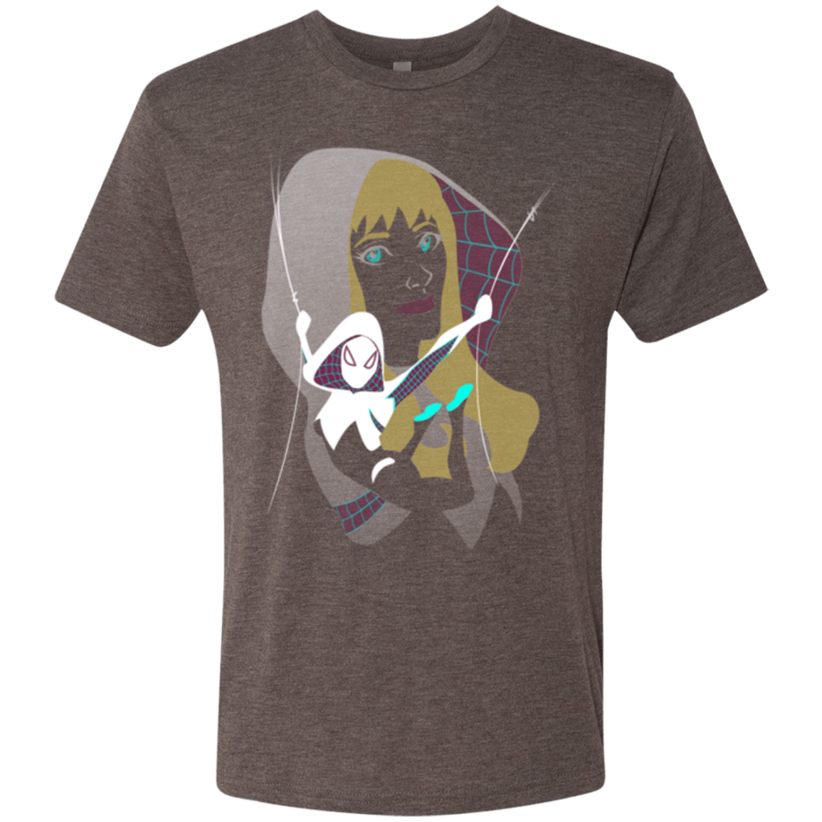 T-Shirts Macchiato / Small The Spider Men's Triblend T-Shirt