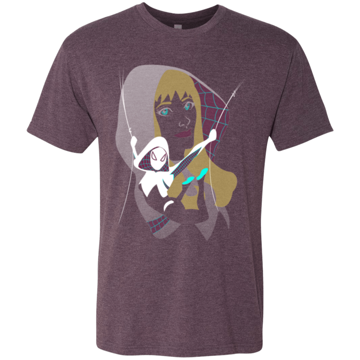 T-Shirts Vintage Purple / Small The Spider Men's Triblend T-Shirt