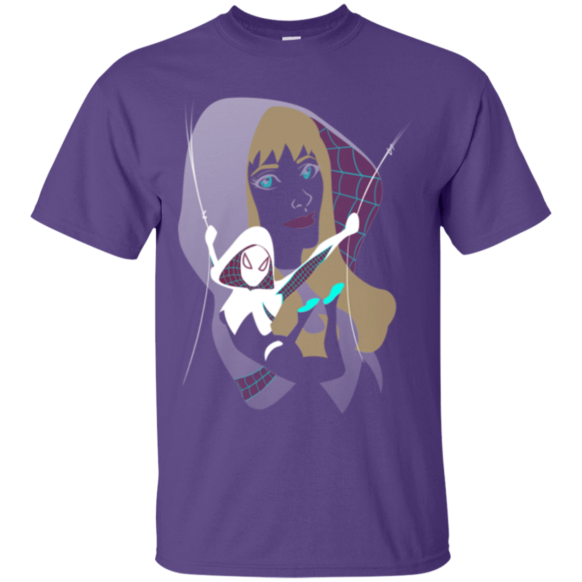 T-Shirts Purple / Small The Spider T-Shirt