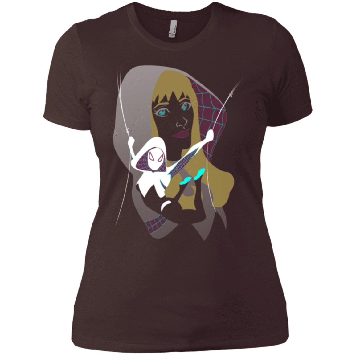 T-Shirts Dark Chocolate / X-Small The Spider Women's Premium T-Shirt