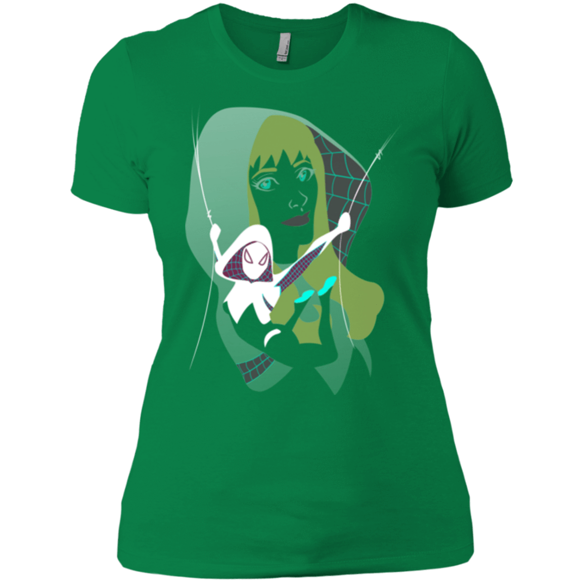 T-Shirts Kelly Green / X-Small The Spider Women's Premium T-Shirt