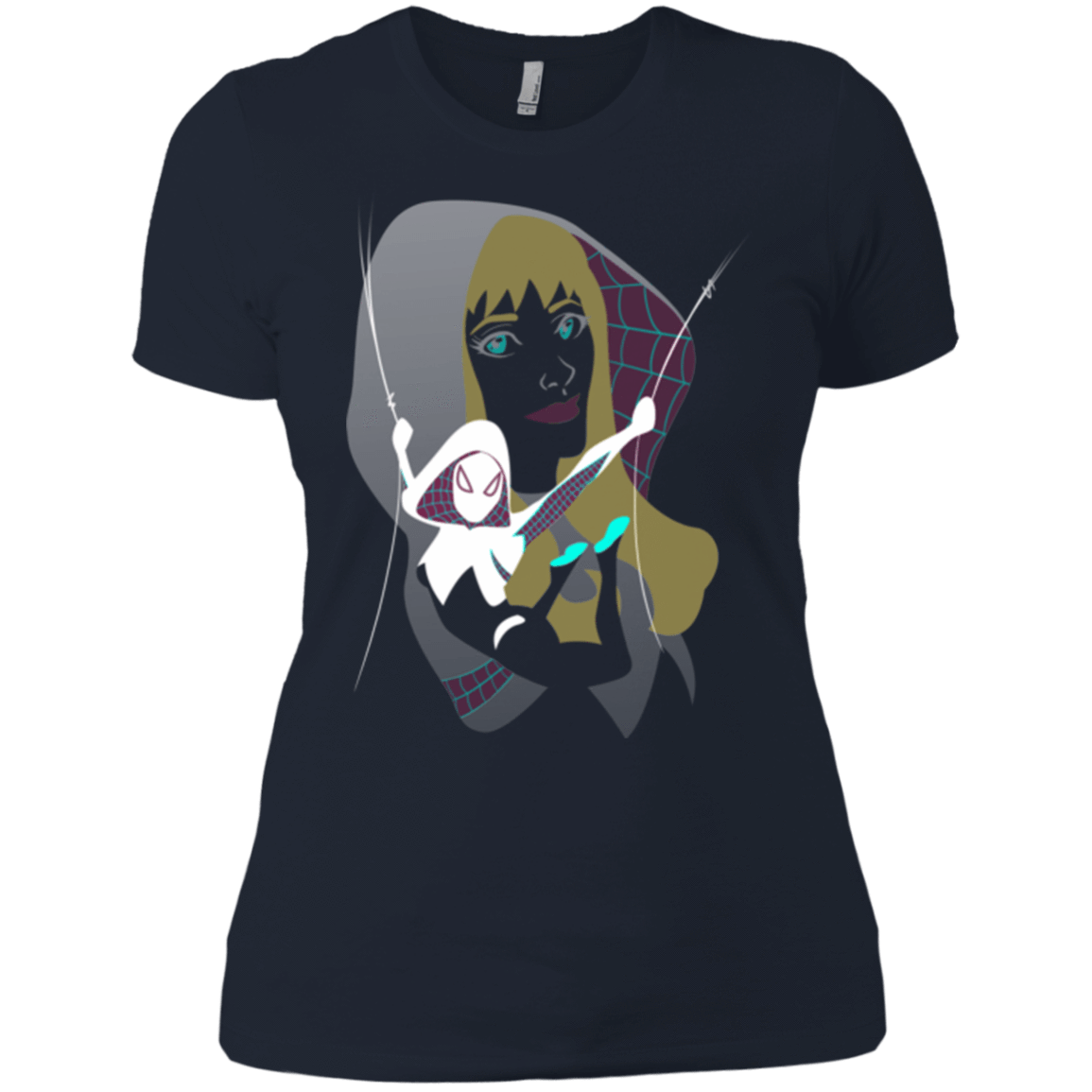 T-Shirts Midnight Navy / X-Small The Spider Women's Premium T-Shirt