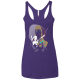 T-Shirts Purple / X-Small The Spider Women's Triblend Racerback Tank