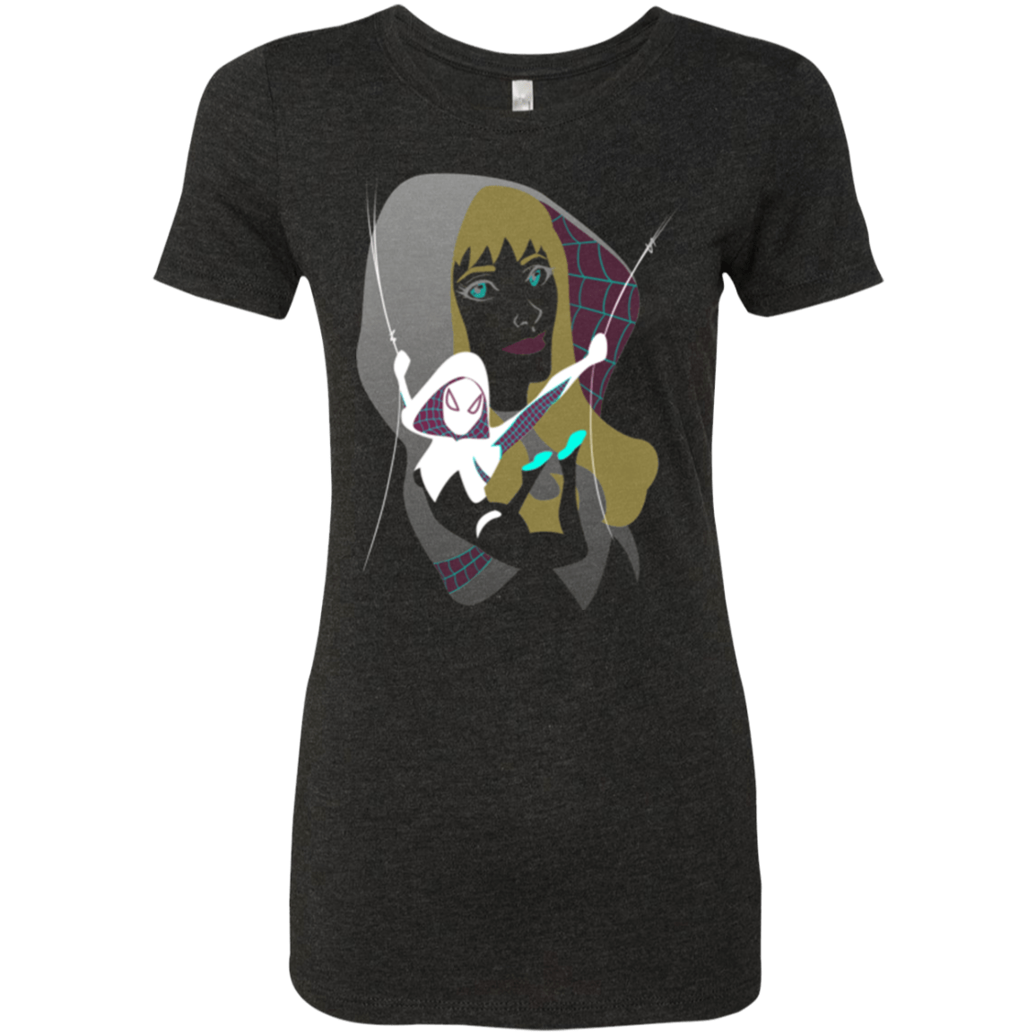 T-Shirts Vintage Black / Small The Spider Women's Triblend T-Shirt