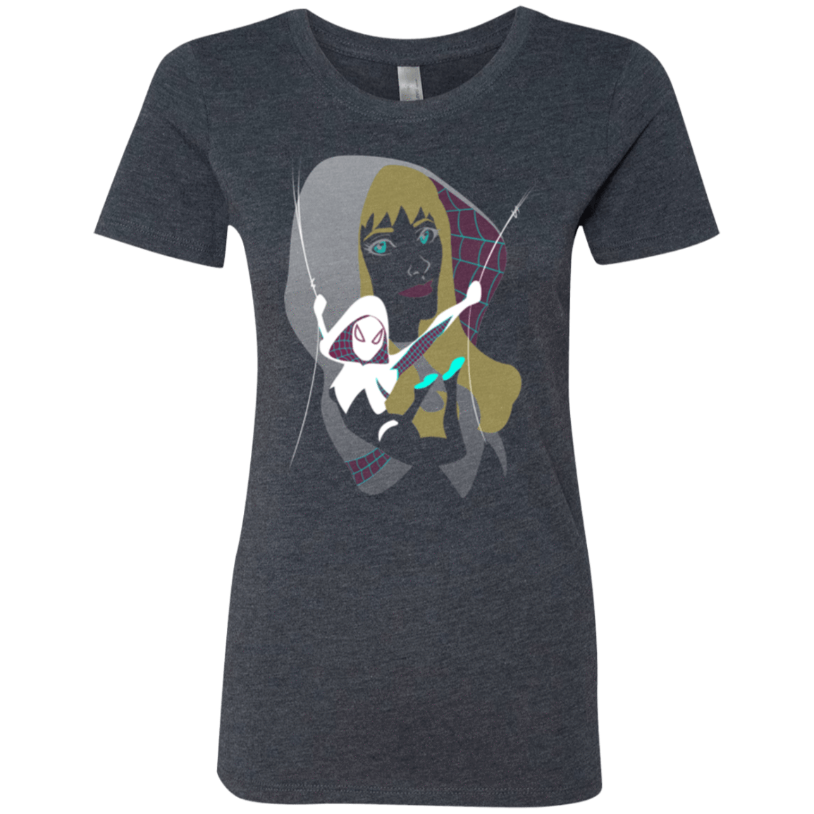 T-Shirts Vintage Navy / Small The Spider Women's Triblend T-Shirt