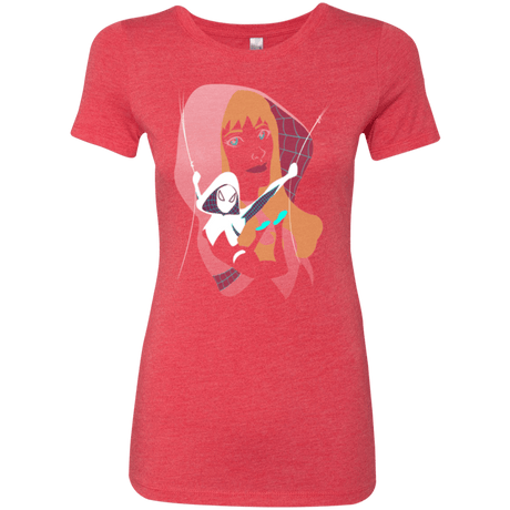 T-Shirts Vintage Red / Small The Spider Women's Triblend T-Shirt