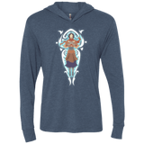 T-Shirts Indigo / X-Small The Spirit of the Avatar Triblend Long Sleeve Hoodie Tee