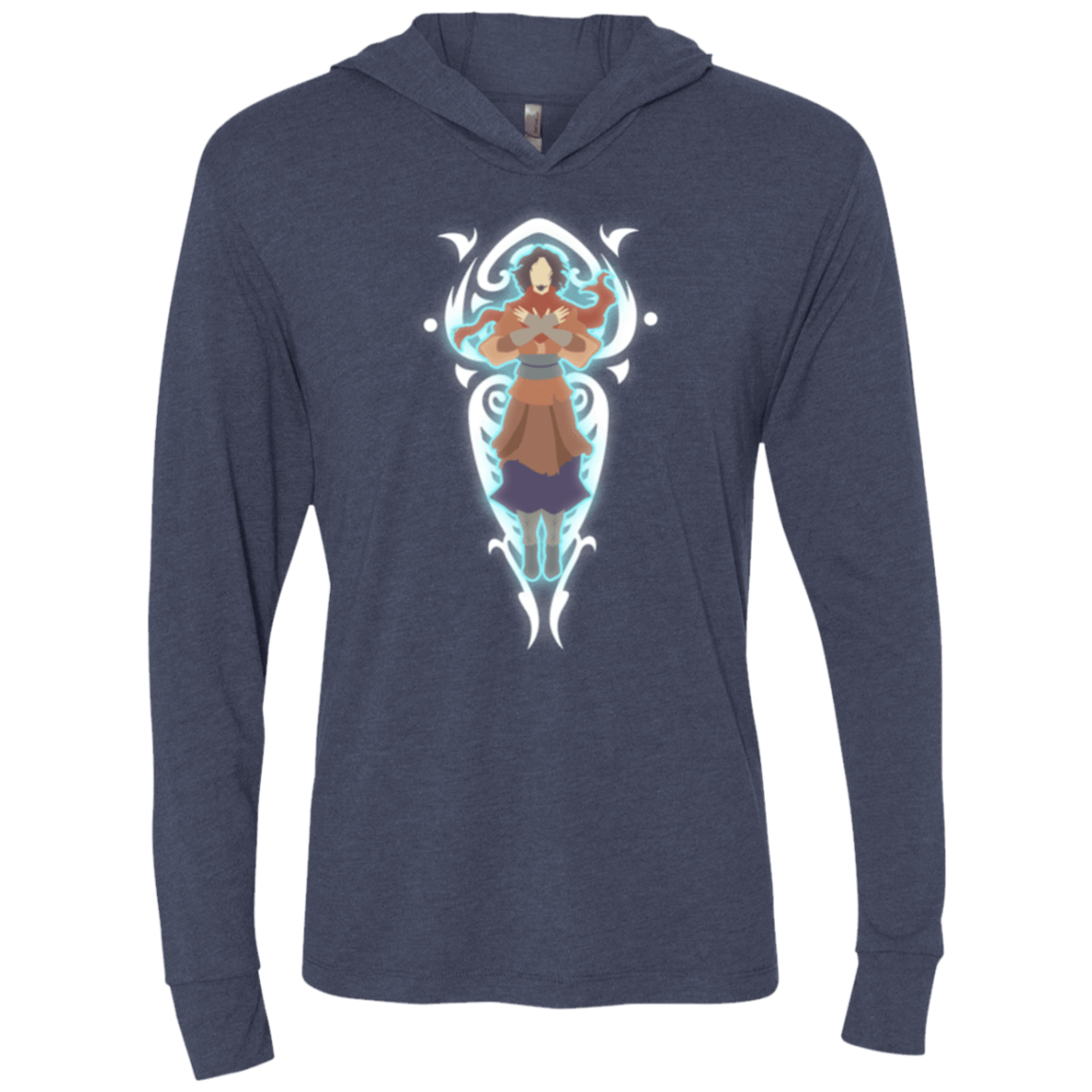 T-Shirts Vintage Navy / X-Small The Spirit of the Avatar Triblend Long Sleeve Hoodie Tee