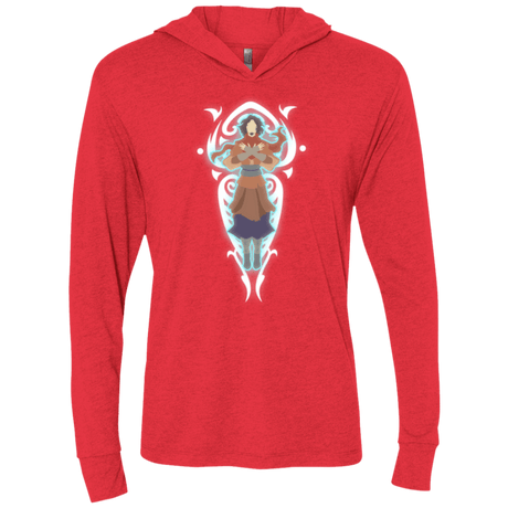 T-Shirts Vintage Red / X-Small The Spirit of the Avatar Triblend Long Sleeve Hoodie Tee
