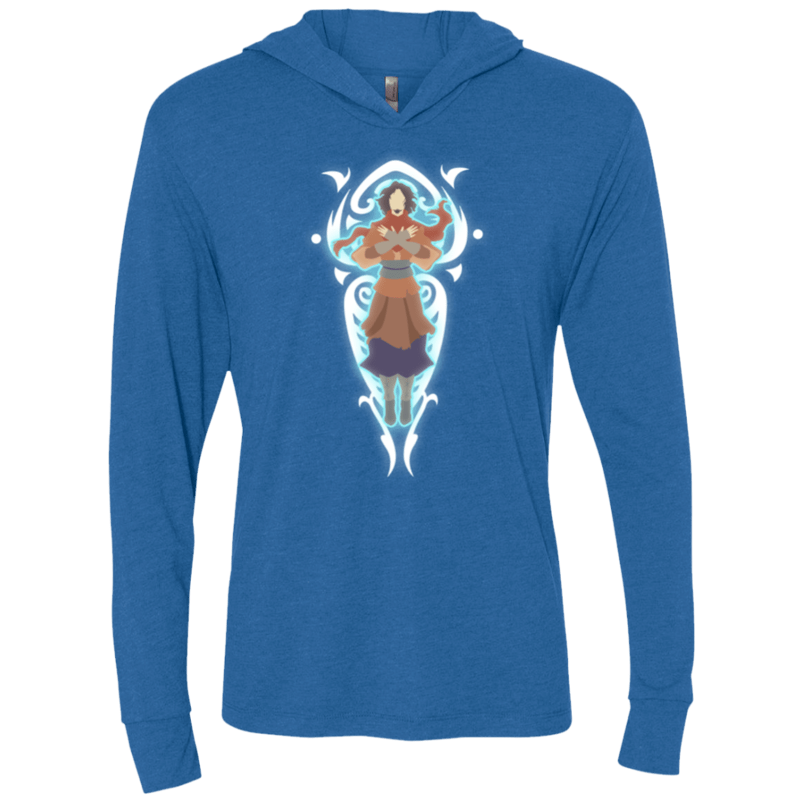 T-Shirts Vintage Royal / X-Small The Spirit of the Avatar Triblend Long Sleeve Hoodie Tee