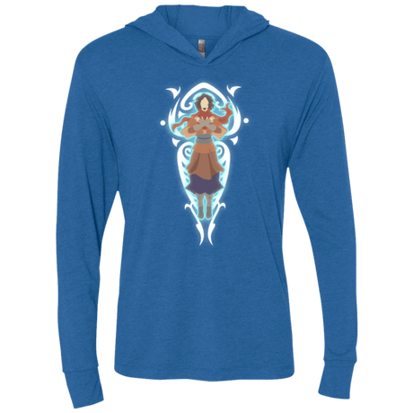 T-Shirts Vintage Royal / X-Small The Spirit of the Avatar Triblend Long Sleeve Hoodie Tee