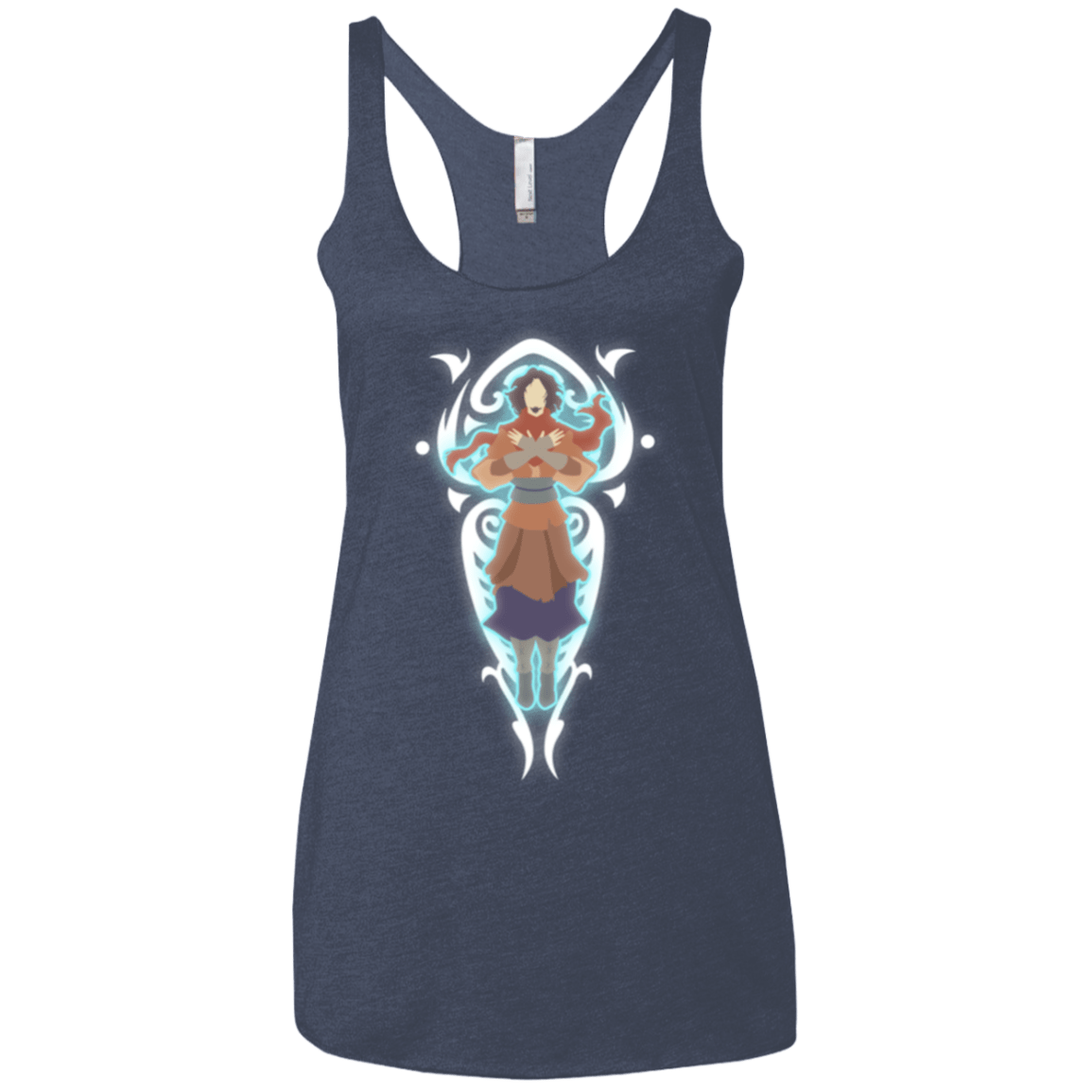 T-Shirts Vintage Navy / X-Small The Spirit of the Avatar Women's Triblend Racerback Tank