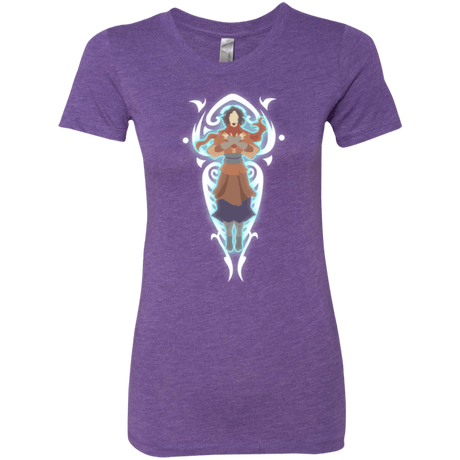 T-Shirts Purple Rush / Small The Spirit of the Avatar Women's Triblend T-Shirt