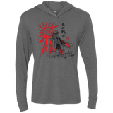 The Star Warrior Triblend Long Sleeve Hoodie Tee