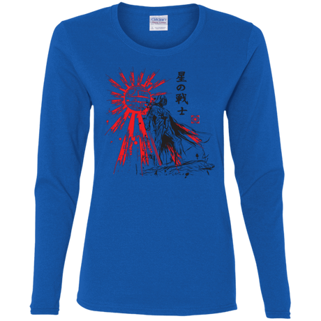 T-Shirts Royal / S The Star Warrior Women's Long Sleeve T-Shirt