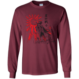 T-Shirts Maroon / YS The Star Warrior Youth Long Sleeve T-Shirt