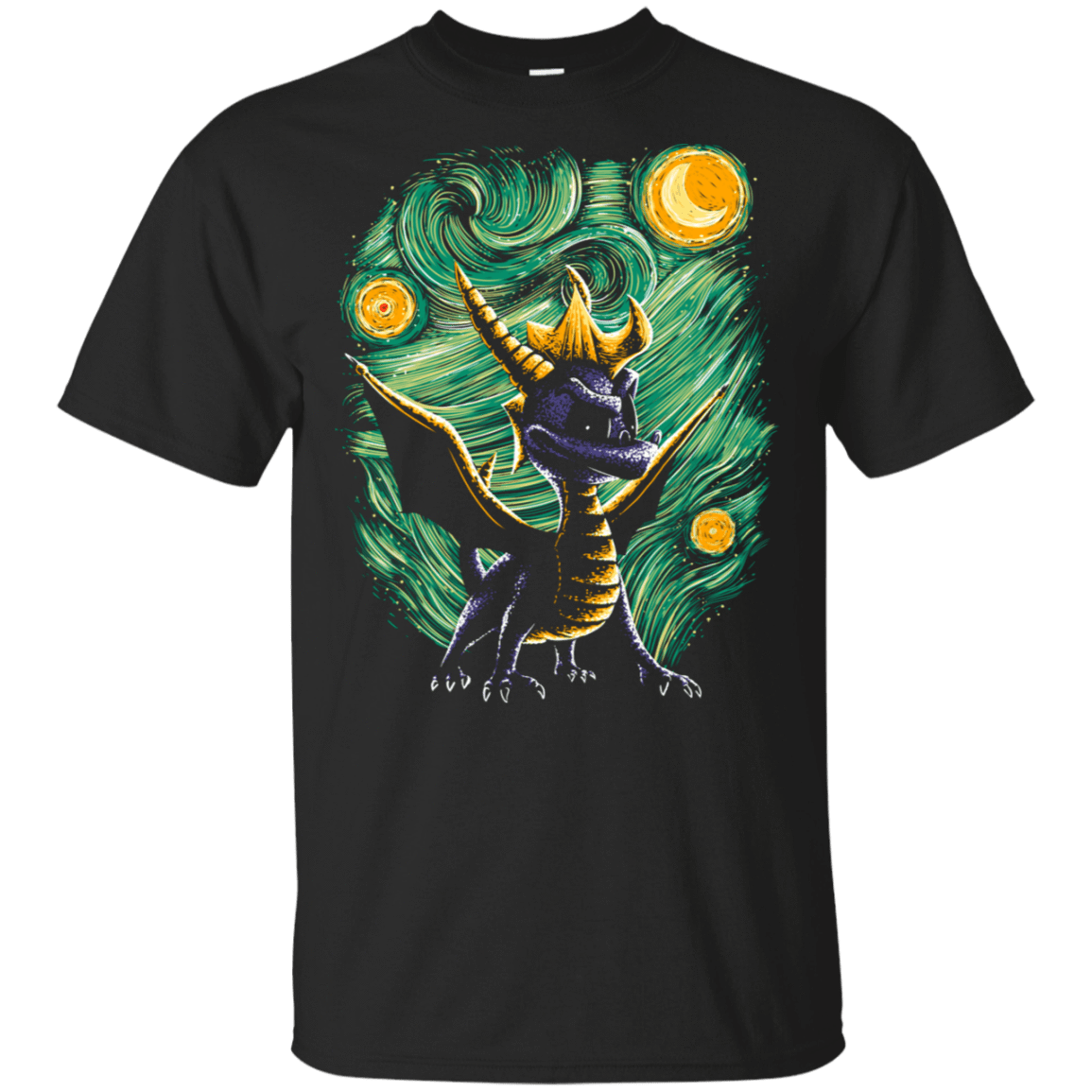 T-Shirts Black / S The Starry Dragon T-Shirt