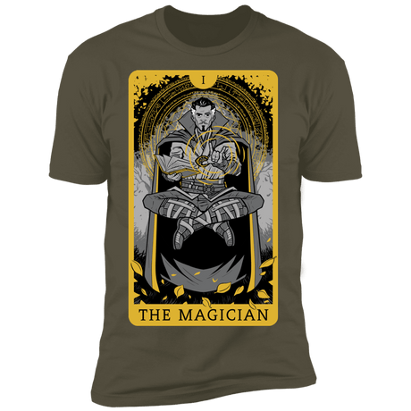 T-Shirts Military Green / S The Strange Magician Men's Premium T-Shirt