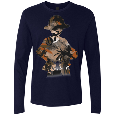 T-Shirts Midnight Navy / Small The Straw Hat Crew Men's Premium Long Sleeve