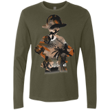 T-Shirts Military Green / Small The Straw Hat Crew Men's Premium Long Sleeve