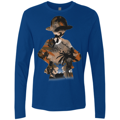 T-Shirts Royal / Small The Straw Hat Crew Men's Premium Long Sleeve