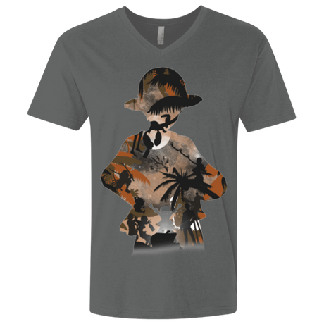 T-Shirts Heavy Metal / X-Small The Straw Hat Crew Men's Premium V-Neck