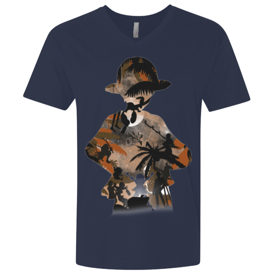 T-Shirts Midnight Navy / X-Small The Straw Hat Crew Men's Premium V-Neck