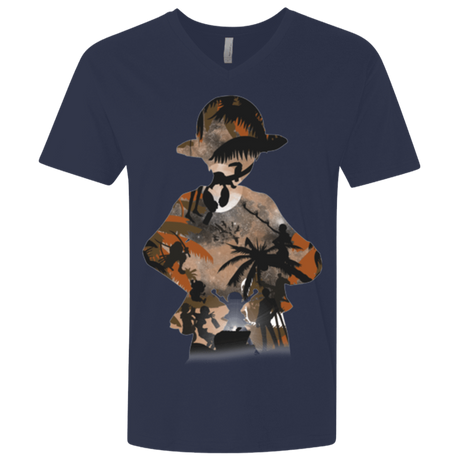 T-Shirts Midnight Navy / X-Small The Straw Hat Crew Men's Premium V-Neck