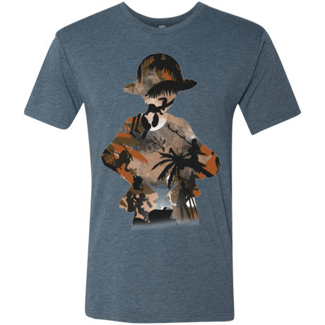 T-Shirts Indigo / Small The Straw Hat Crew Men's Triblend T-Shirt