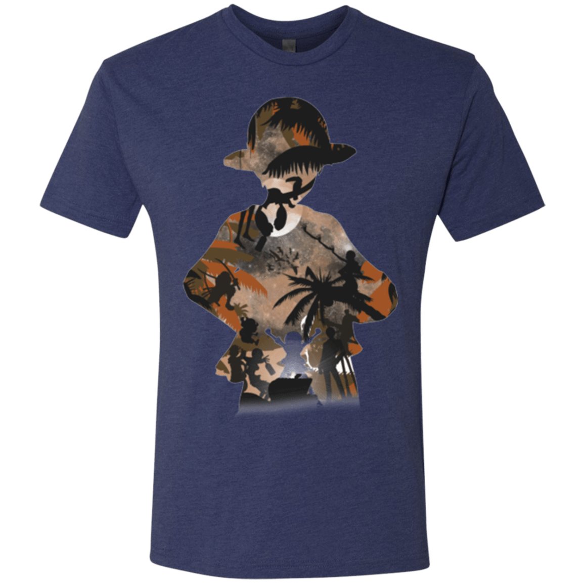 T-Shirts Vintage Navy / Small The Straw Hat Crew Men's Triblend T-Shirt