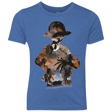 T-Shirts Vintage Royal / YXS The Straw Hat Crew Youth Triblend T-Shirt