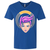 T-Shirts Royal / X-Small The Strong Woman Men's Premium V-Neck