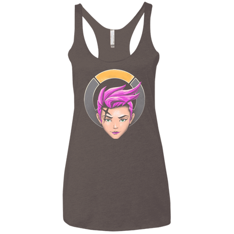 T-Shirts Macchiato / X-Small The Strong Woman Women's Triblend Racerback Tank