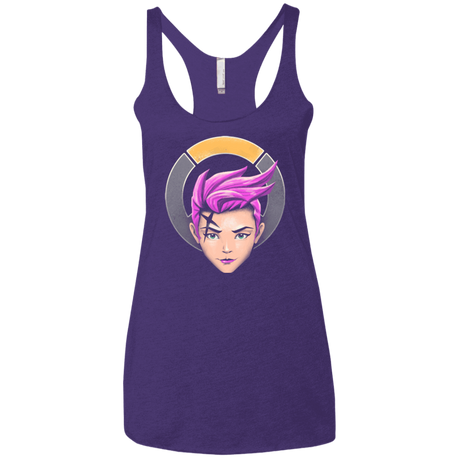 T-Shirts Purple Rush / X-Small The Strong Woman Women's Triblend Racerback Tank