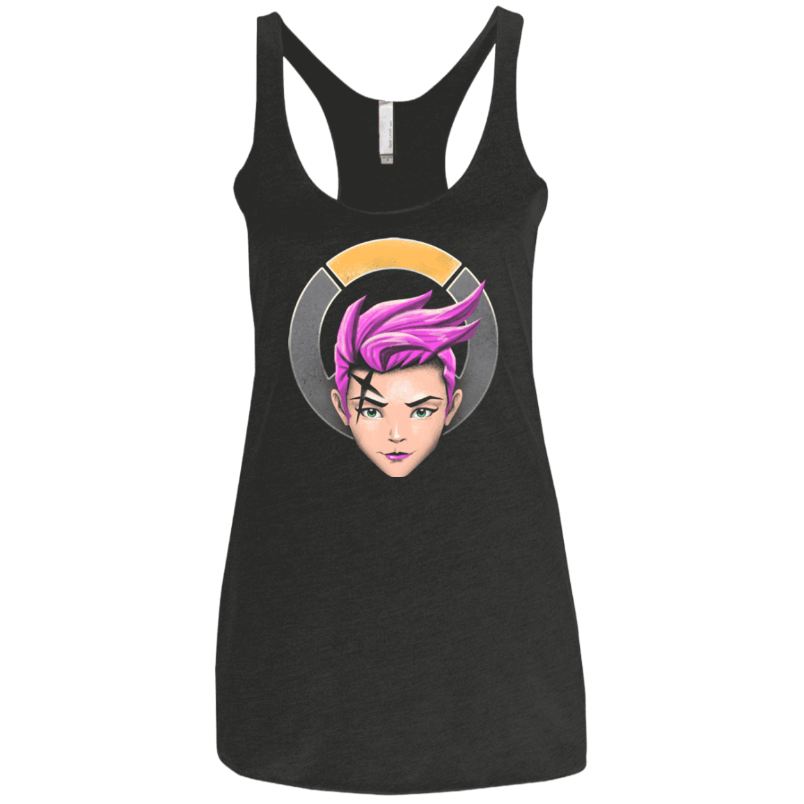 T-Shirts Vintage Black / X-Small The Strong Woman Women's Triblend Racerback Tank