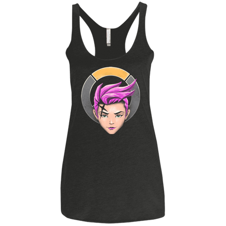 T-Shirts Vintage Black / X-Small The Strong Woman Women's Triblend Racerback Tank