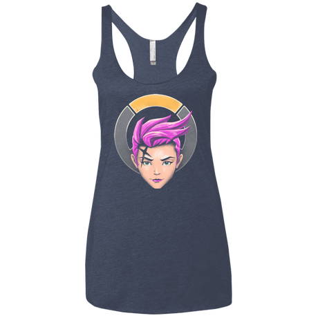 T-Shirts Vintage Navy / X-Small The Strong Woman Women's Triblend Racerback Tank