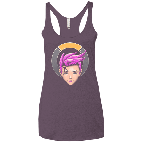 T-Shirts Vintage Purple / X-Small The Strong Woman Women's Triblend Racerback Tank