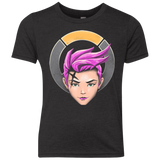 T-Shirts Vintage Black / YXS The Strong Woman Youth Triblend T-Shirt