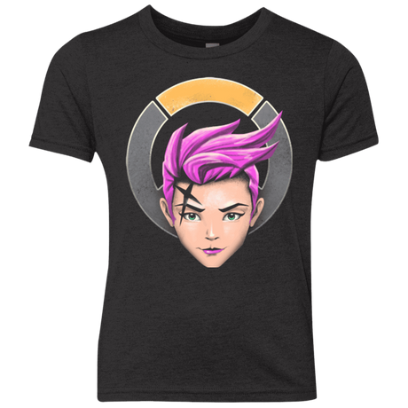 T-Shirts Vintage Black / YXS The Strong Woman Youth Triblend T-Shirt