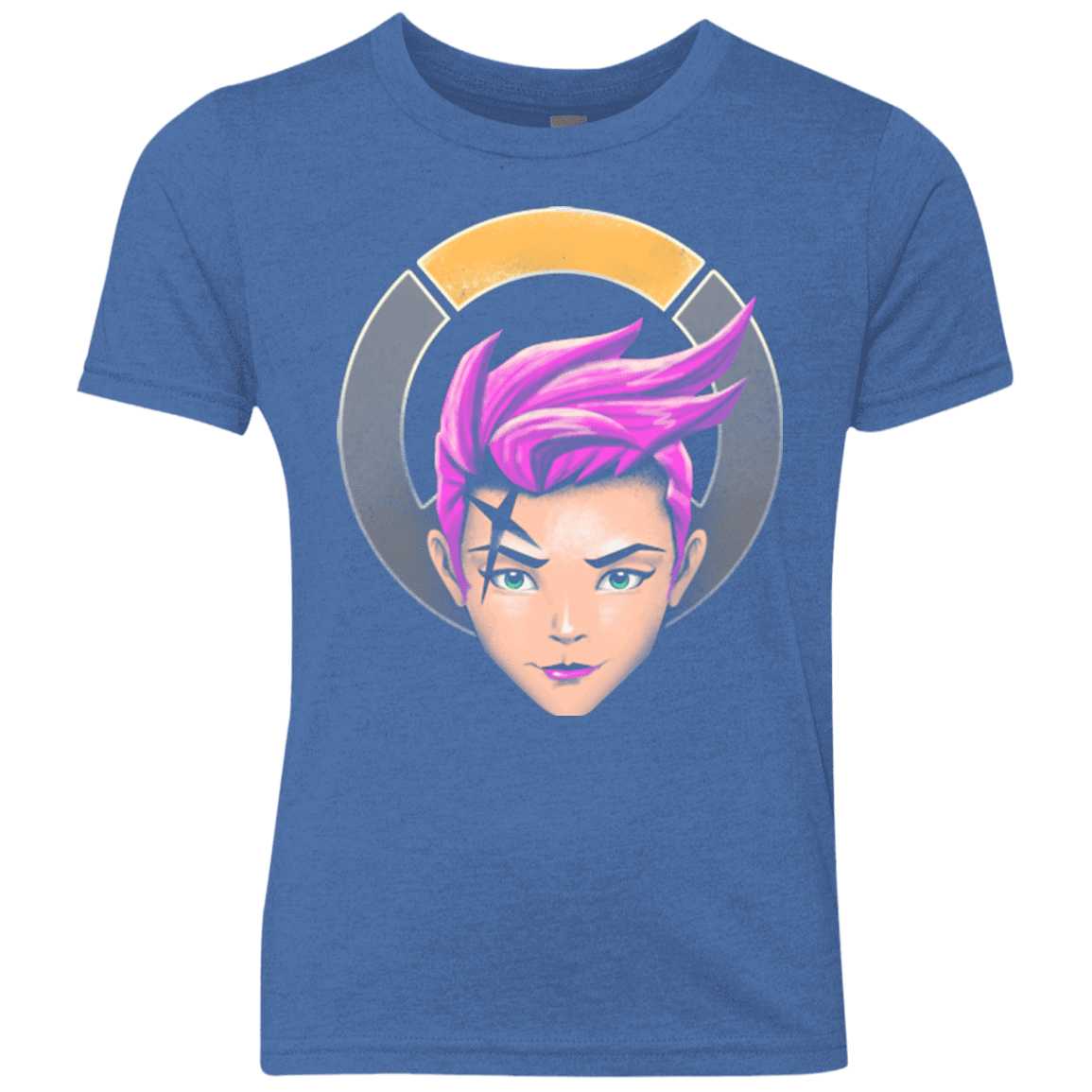 T-Shirts Vintage Royal / YXS The Strong Woman Youth Triblend T-Shirt