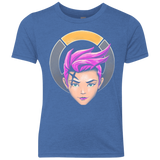 T-Shirts Vintage Royal / YXS The Strong Woman Youth Triblend T-Shirt