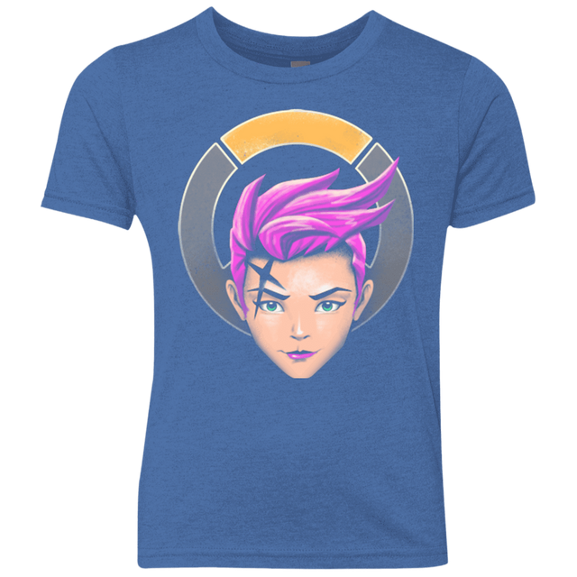 T-Shirts Vintage Royal / YXS The Strong Woman Youth Triblend T-Shirt