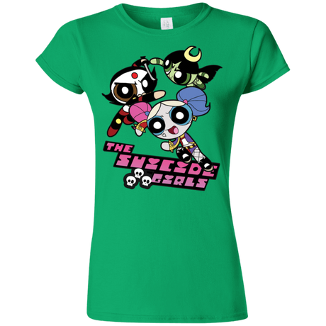 T-Shirts Irish Green / S The Suicide Girls Junior Slimmer-Fit T-Shirt