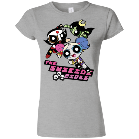 T-Shirts Sport Grey / S The Suicide Girls Junior Slimmer-Fit T-Shirt