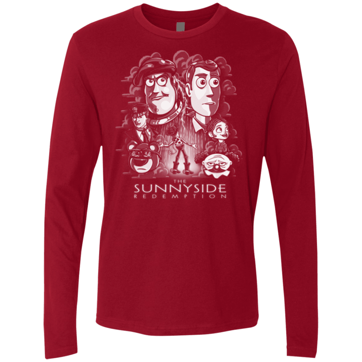 T-Shirts Cardinal / Small The Sunnyside Redemption Men's Premium Long Sleeve