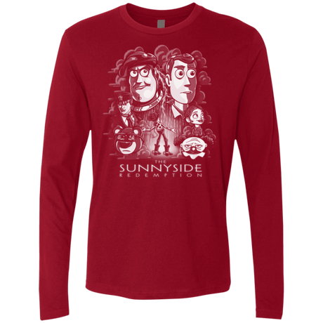 T-Shirts Cardinal / Small The Sunnyside Redemption Men's Premium Long Sleeve