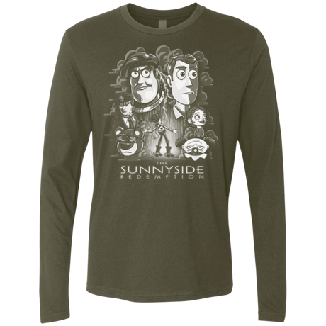 T-Shirts Military Green / Small The Sunnyside Redemption Men's Premium Long Sleeve