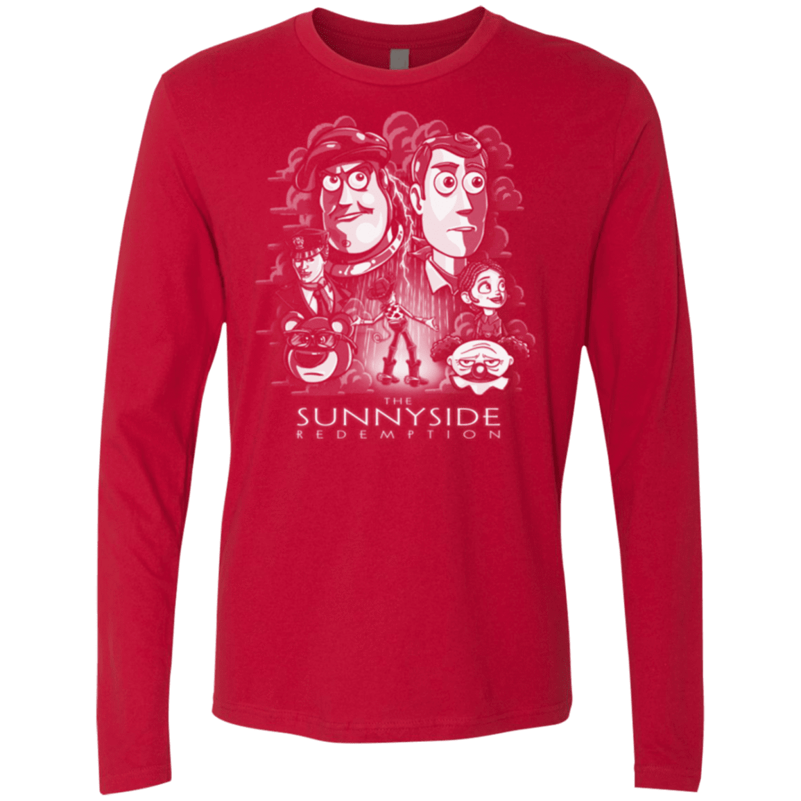 T-Shirts Red / Small The Sunnyside Redemption Men's Premium Long Sleeve